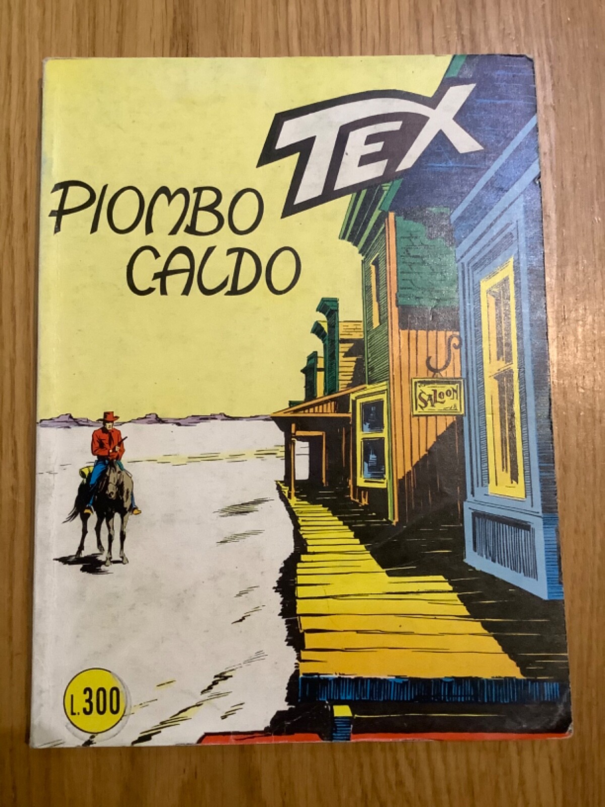 Tex gigante prezzo di copertina lire 300