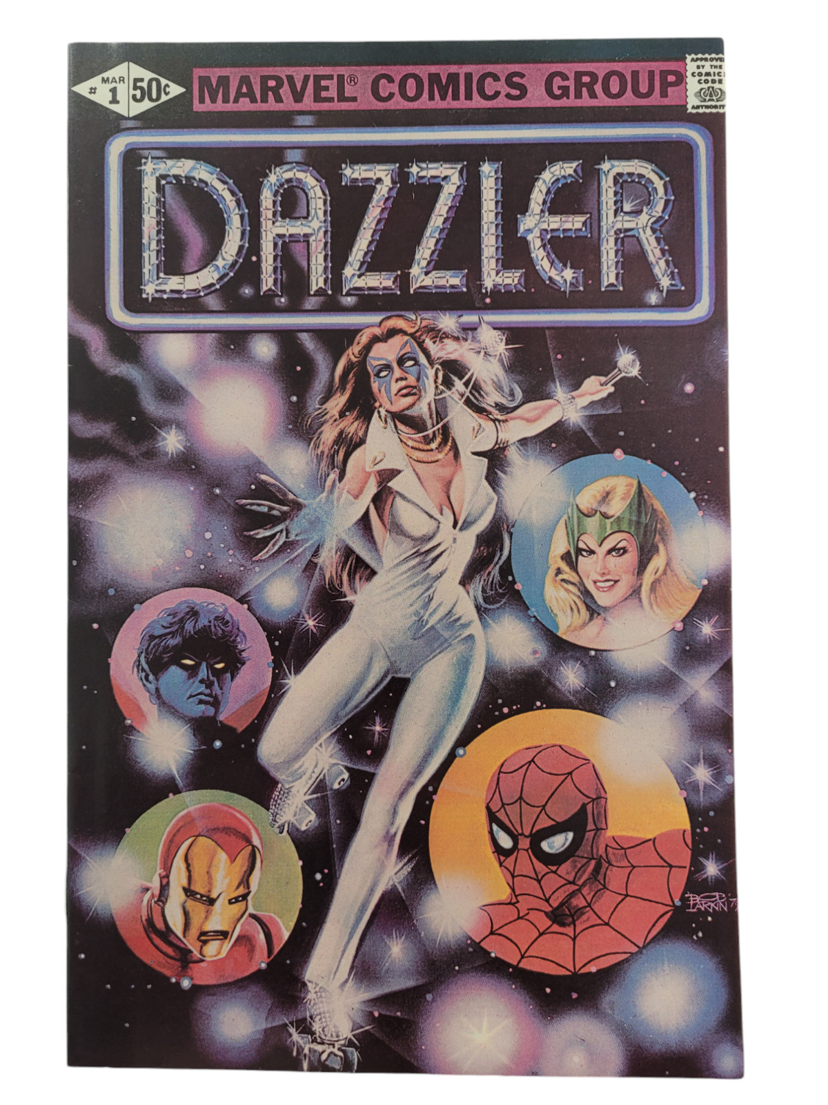 Dazzler 1 Prima Serie Solo Numero Chiave 1981 Marvel Comics 8.0/8.5 Gamma Raw