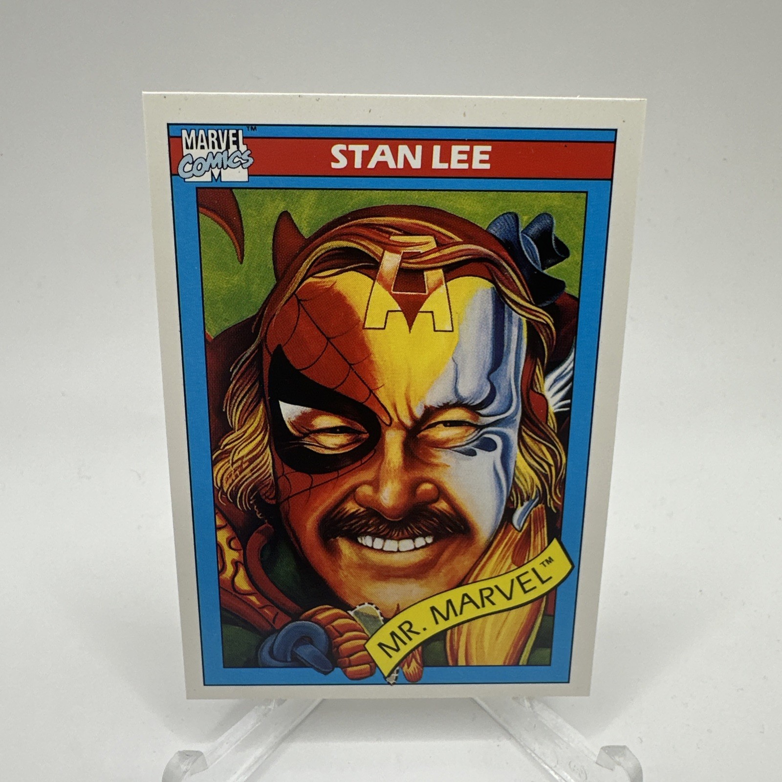 Stan Lee 1990 Marvel Universe #161