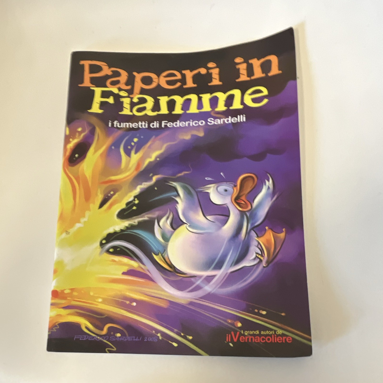 Federico Sardelli Paperi in Fiamme, il Vernacoliere 2005, brossura a colori IT