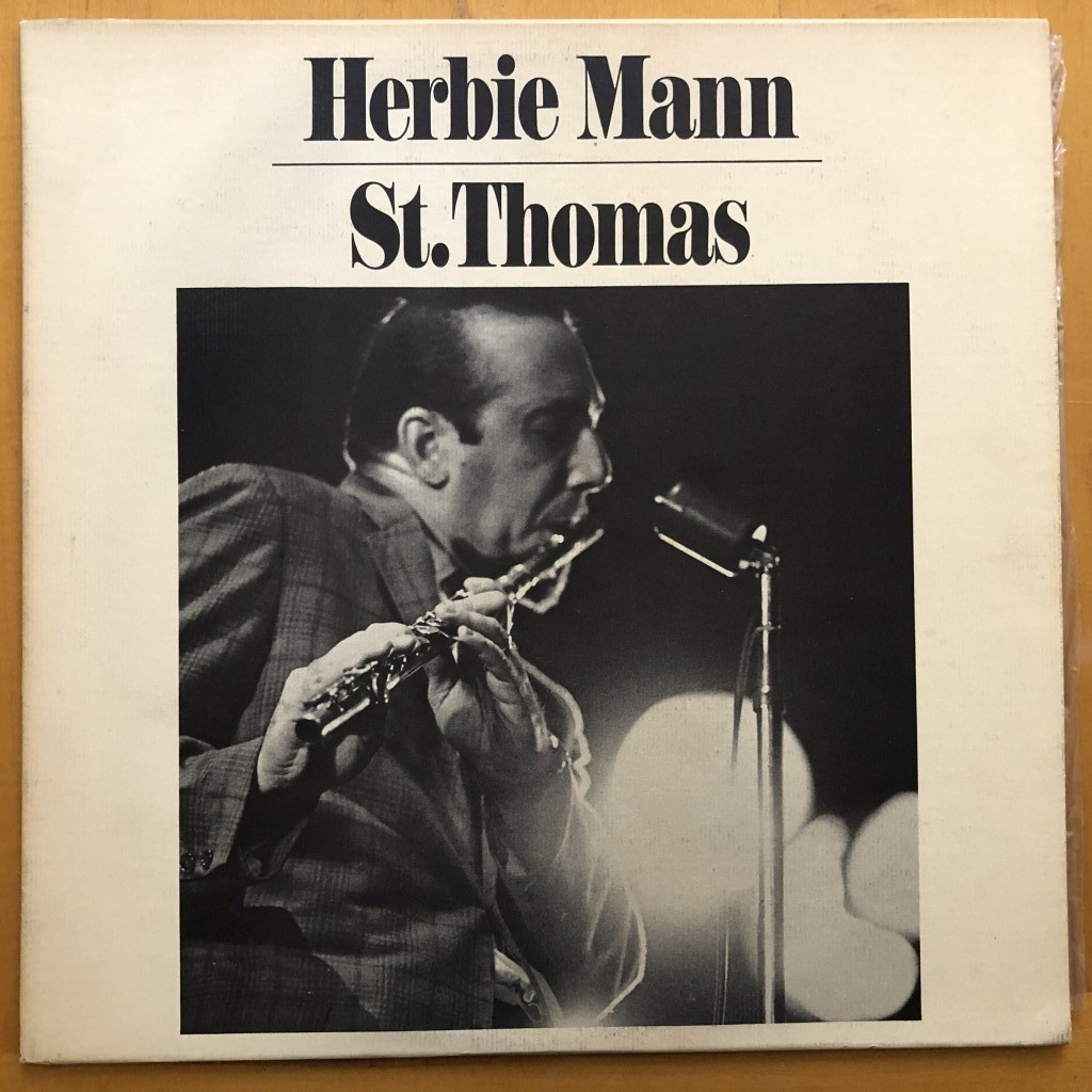 HERBIE MANN-St Thomas-Near Mint-1963 Afro-Cuban PATATO VALDES/PHILLY JOE JONES