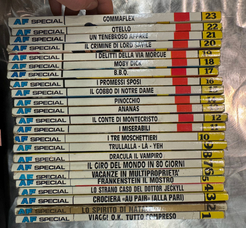 Collezione COMPLETA "ALAN FORD SPECIAL" Ed.Corno 1-23 (Giugno 1991-Marzo 1999)