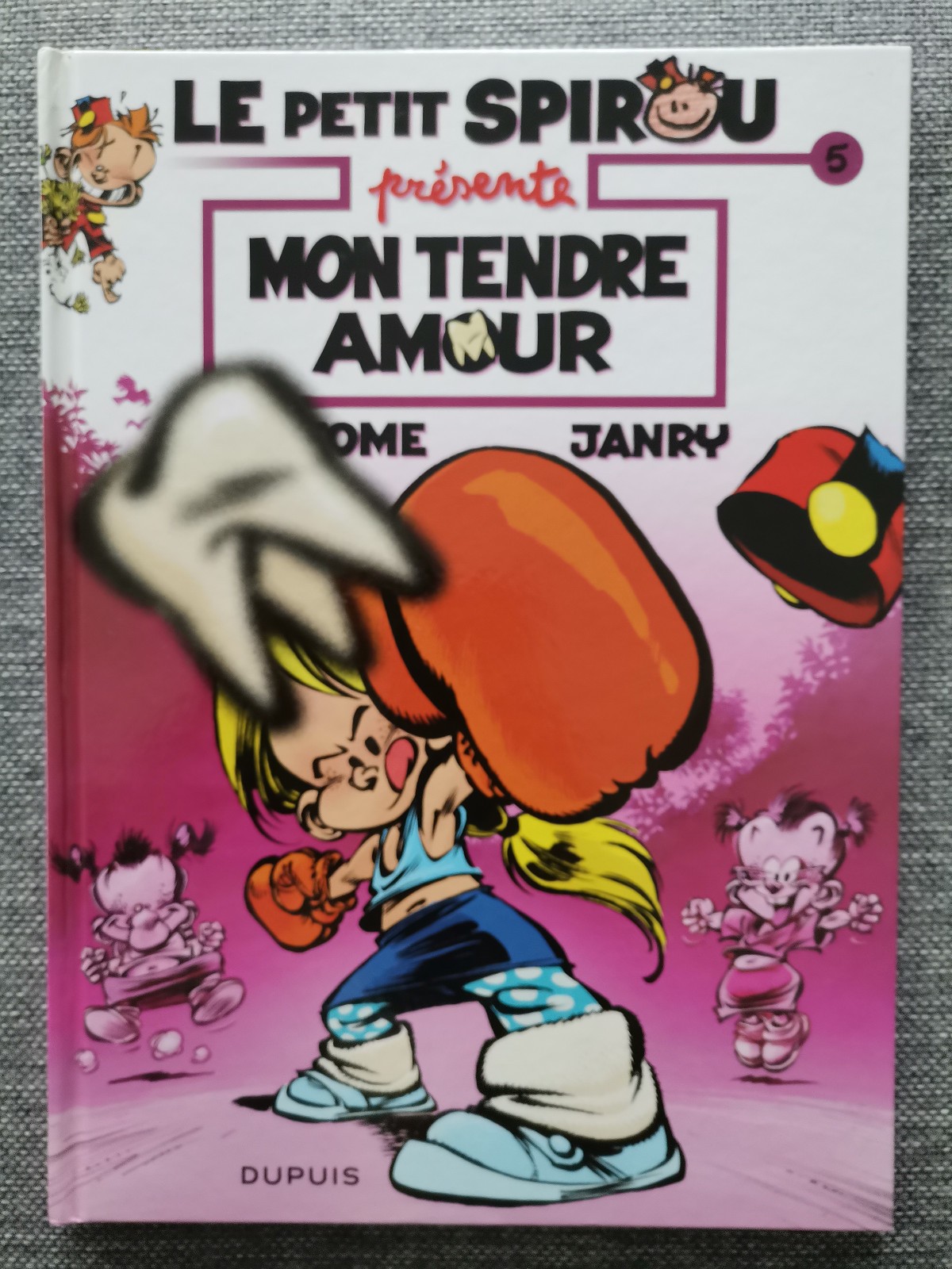 BD Le Petit Spirou présente Mon Tendre Amour par Tome et Janry chez Dupuis