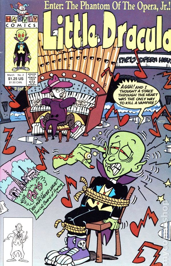 Little Dracula #2 FN 1992 Stock Image