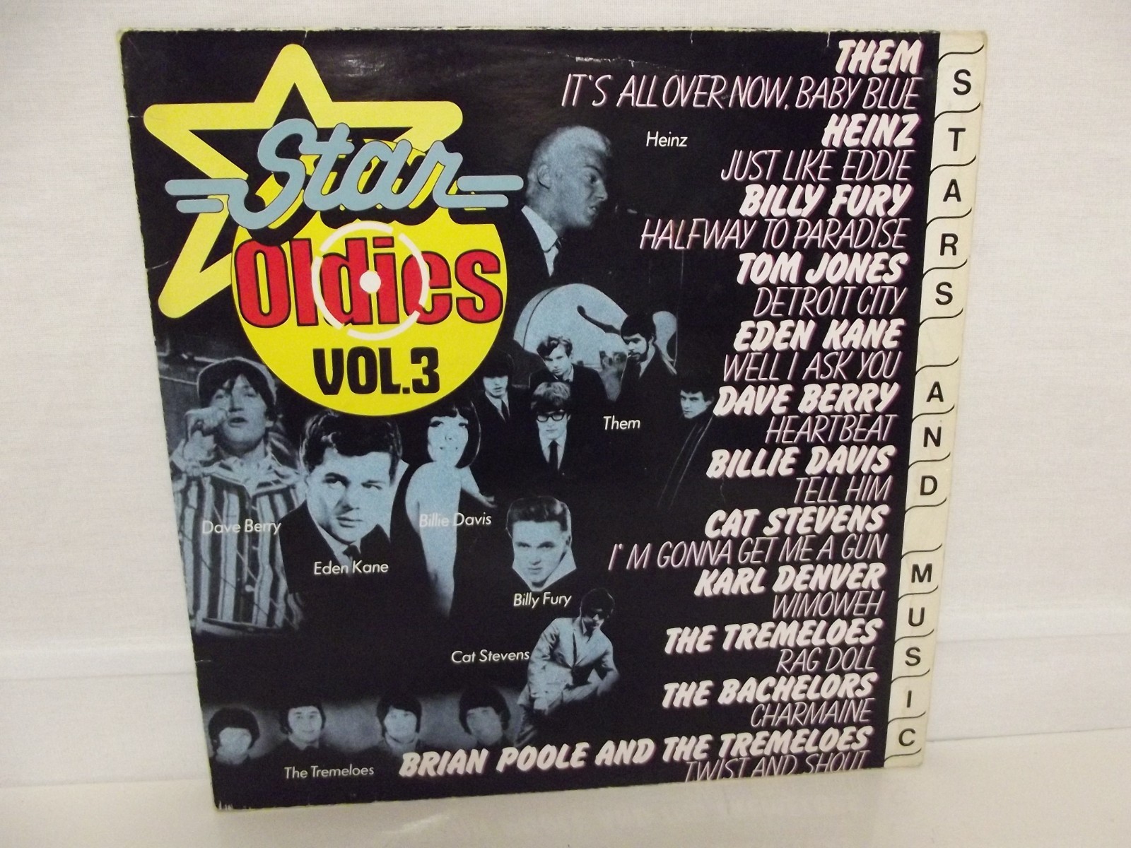 STAR OLDIES VOL 3 VINLY LP LANGSPIELPLATTE SCHALLPATTE