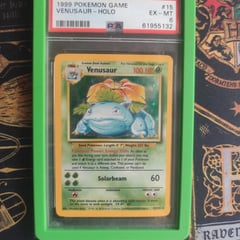 Venusaur Base Set Holo