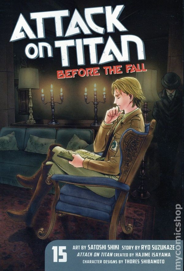 Attacco a Titano Prima della Caduta GN #15-1ST VF 2019 Immagine Stock