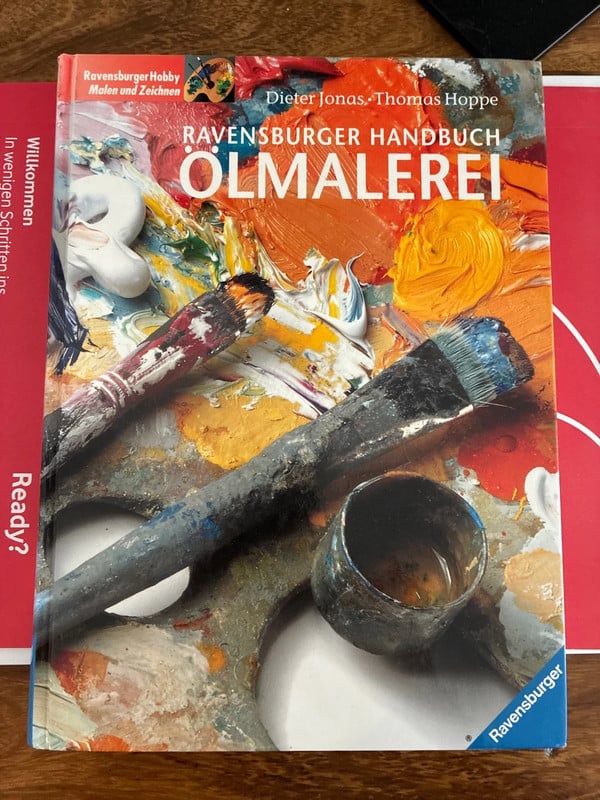 Ravensburger Handbuch Ölmalerei Dieter Jonas Thomas Hoppe