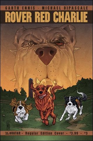 Rover Red Charlie #3 FN; Avatar | Garth Ennis Dogs - w/Bag+Board