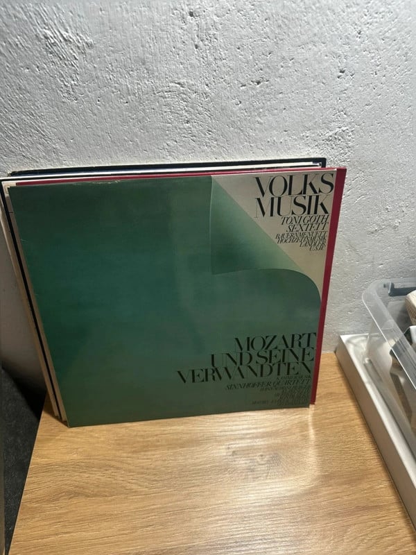 Mozart und seine Verwandten Volksmusik Tonvoord Sextett Vinyl LP Klassik
