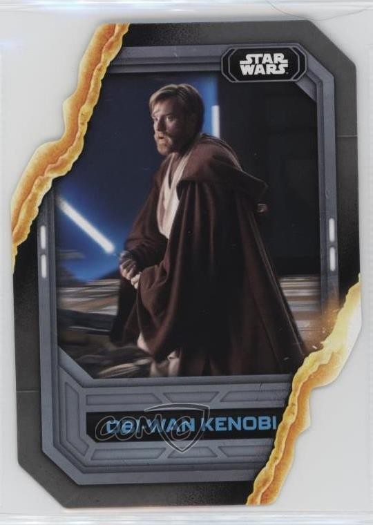 2023 Topps Star Wars spada laser styling fustellati Obi-Wan Kenobi #LS-4 0b3