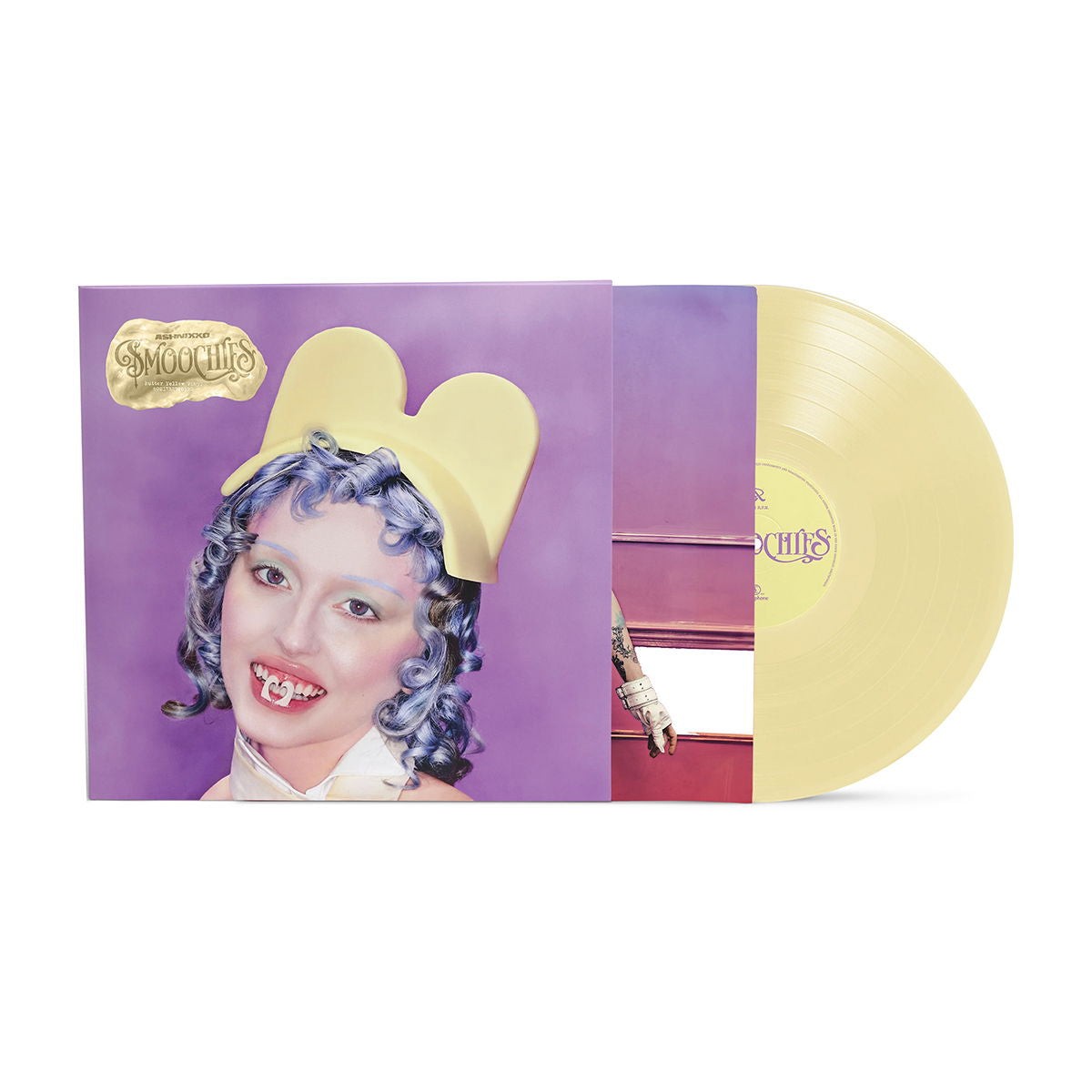 ASHNIKKO - SMOOCHIES (BUTTER YELLOW VINYL LTD EDITION) - Brand New Sealed