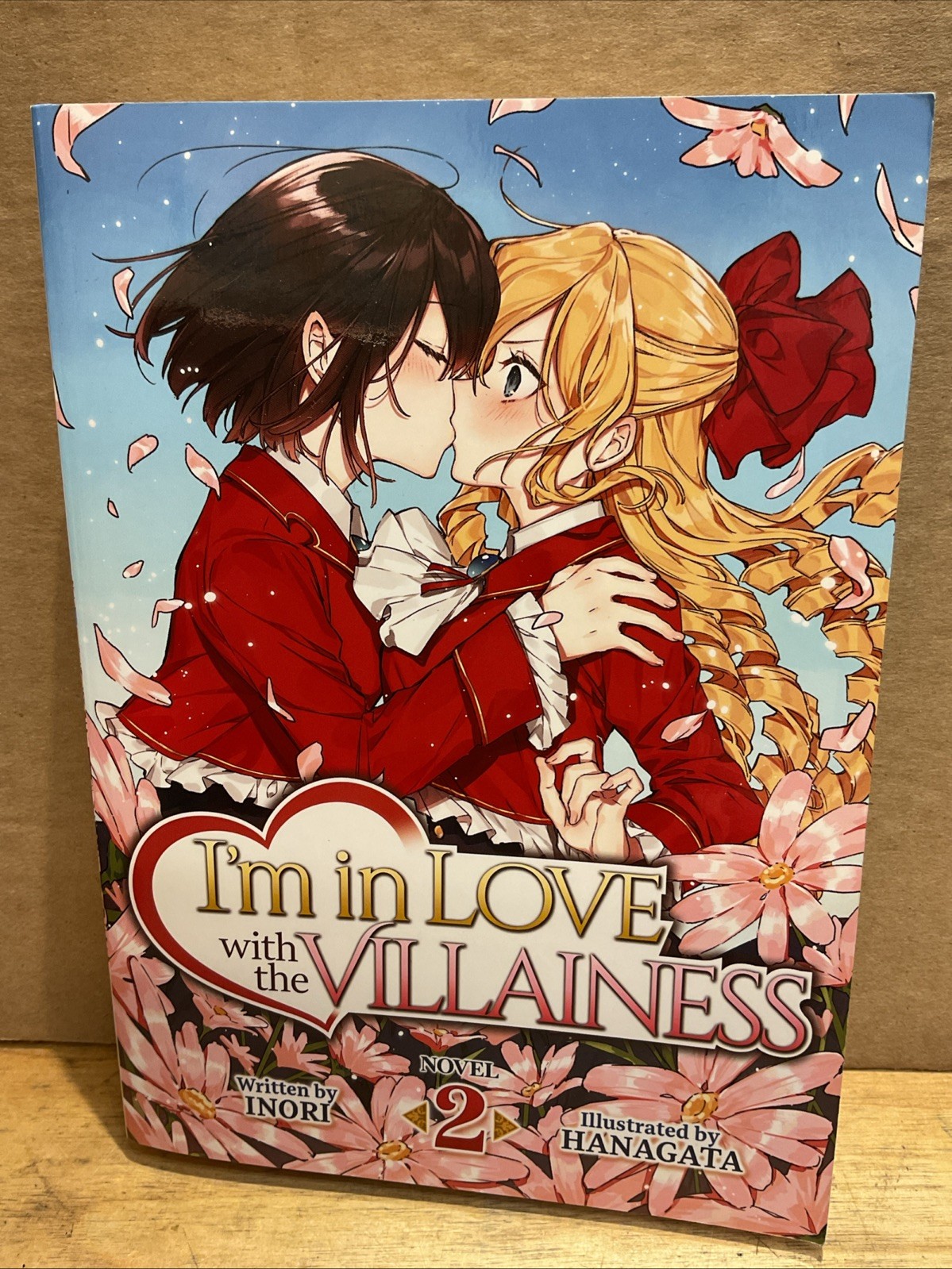 I'm in Love With the Villainess Volume 2 Light Novel, Inglese