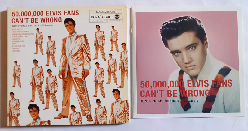 Double Cd Elvis Presley - Elvis golden records 2 - FTD