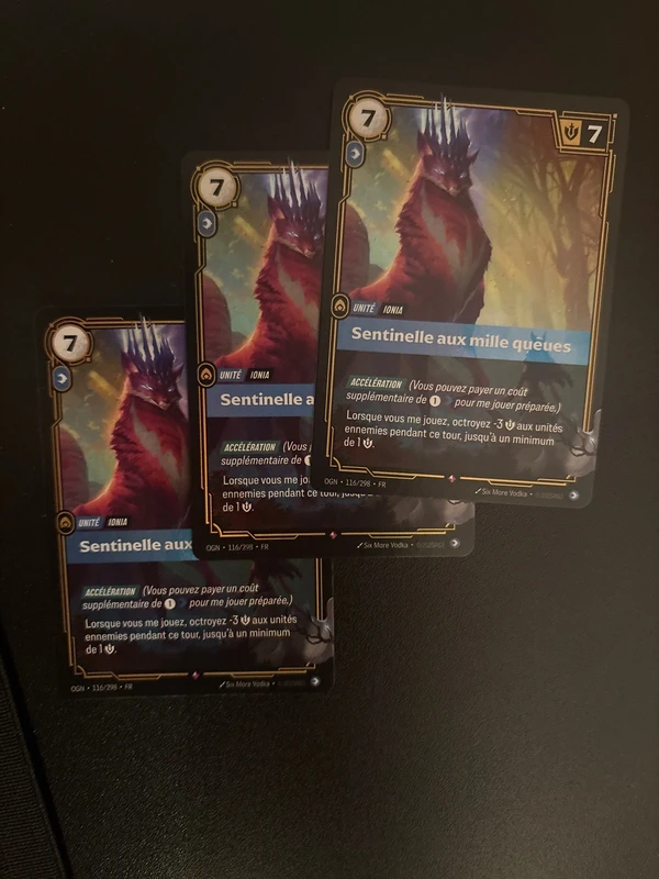 Sentinelle au x mille queue x3 fr