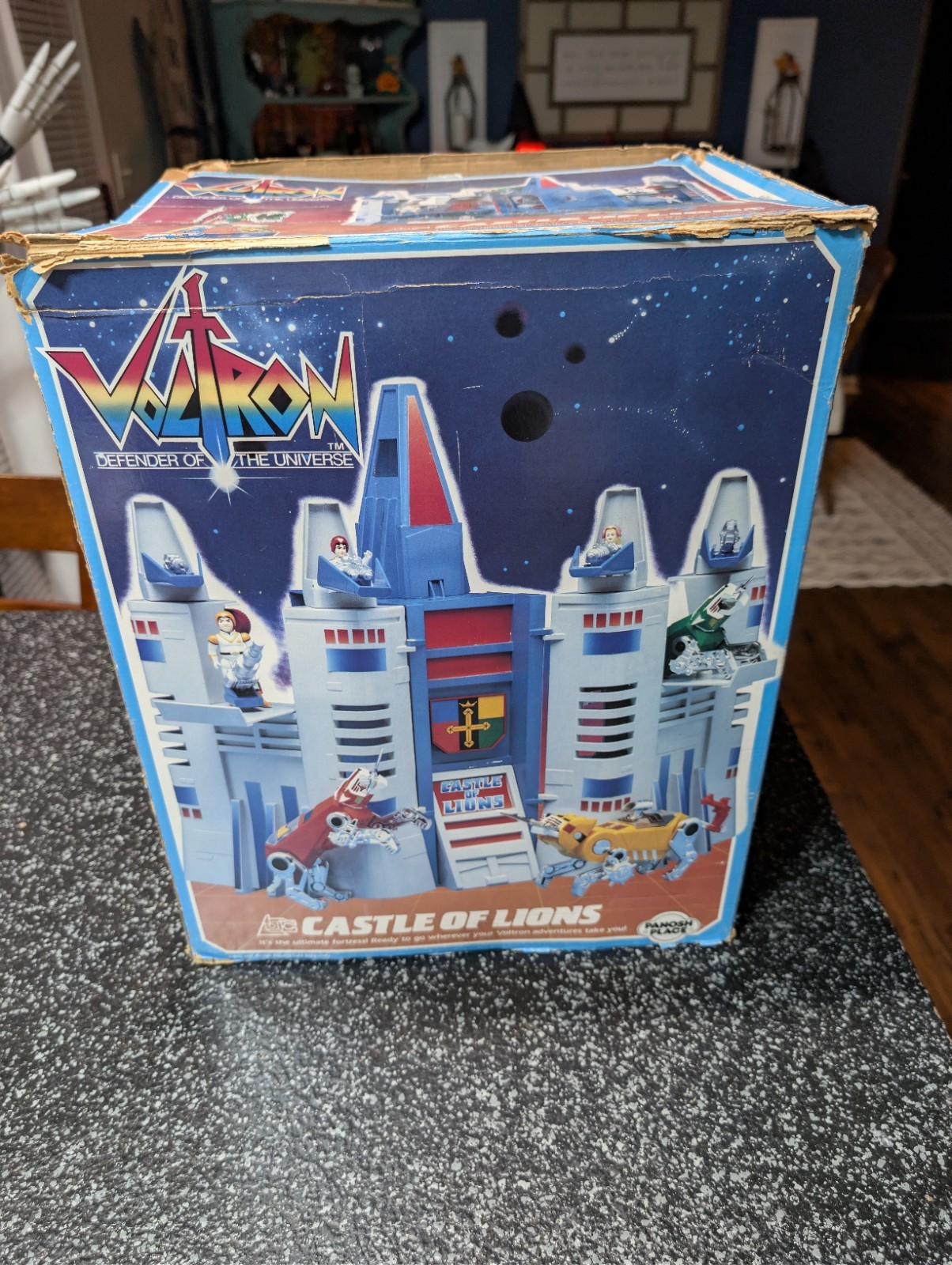 Castle of Lions Voltron 1984 Panosh Place action figure vintage playset non comp