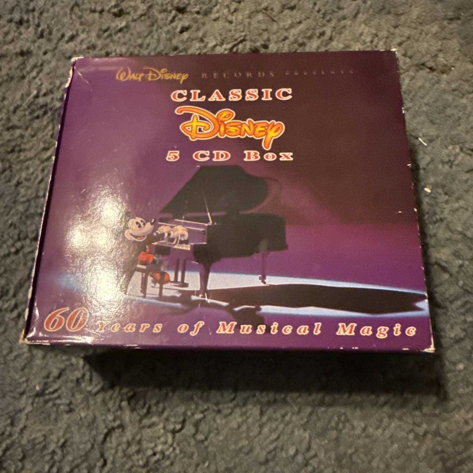 Classic Disney 60 Years Of Musical Magic 5-Disc Audio CD Box Set