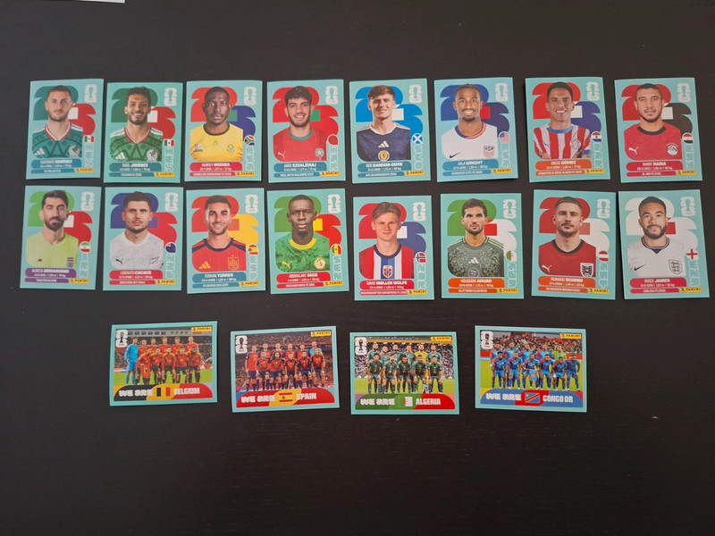 Lote Stickers del Mundial 2026