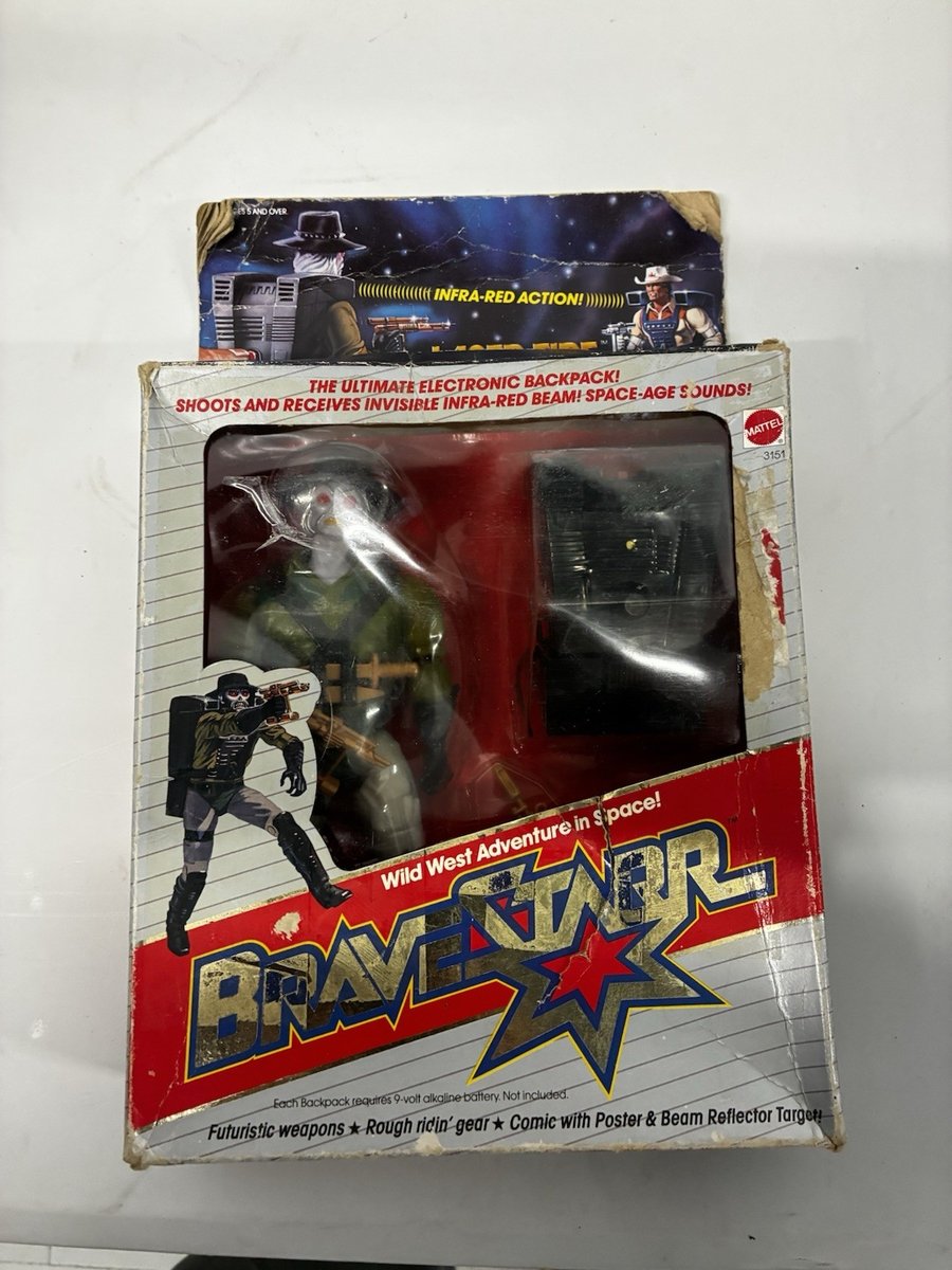 bravestar laser fire tex esagono