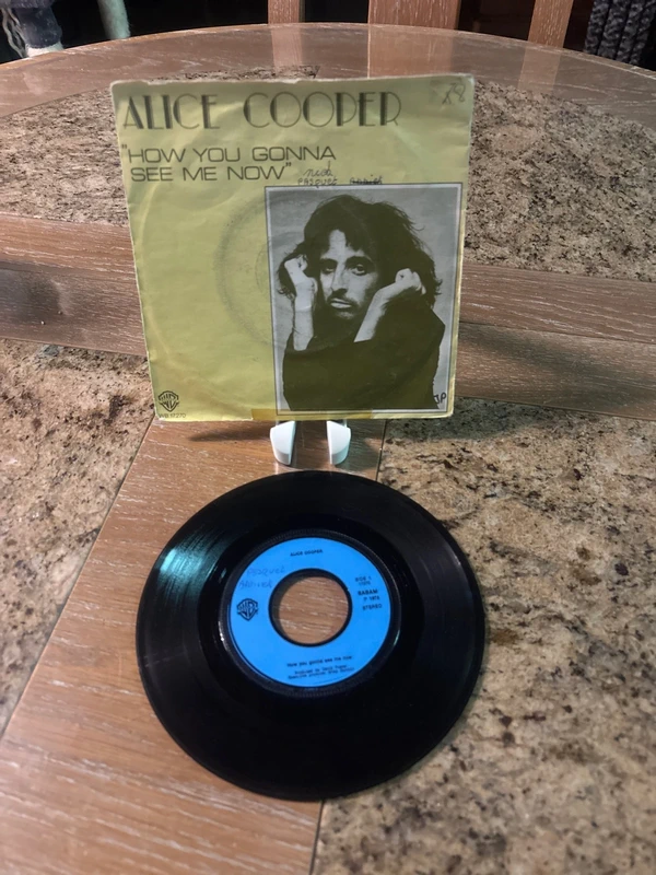 Alice Cooper vinyle 45 tours 1978 pressage belge