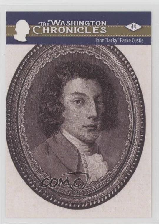 Auto storica 2022 The Washington Chronicles Radiant /699 John Parke Custis 0kb5