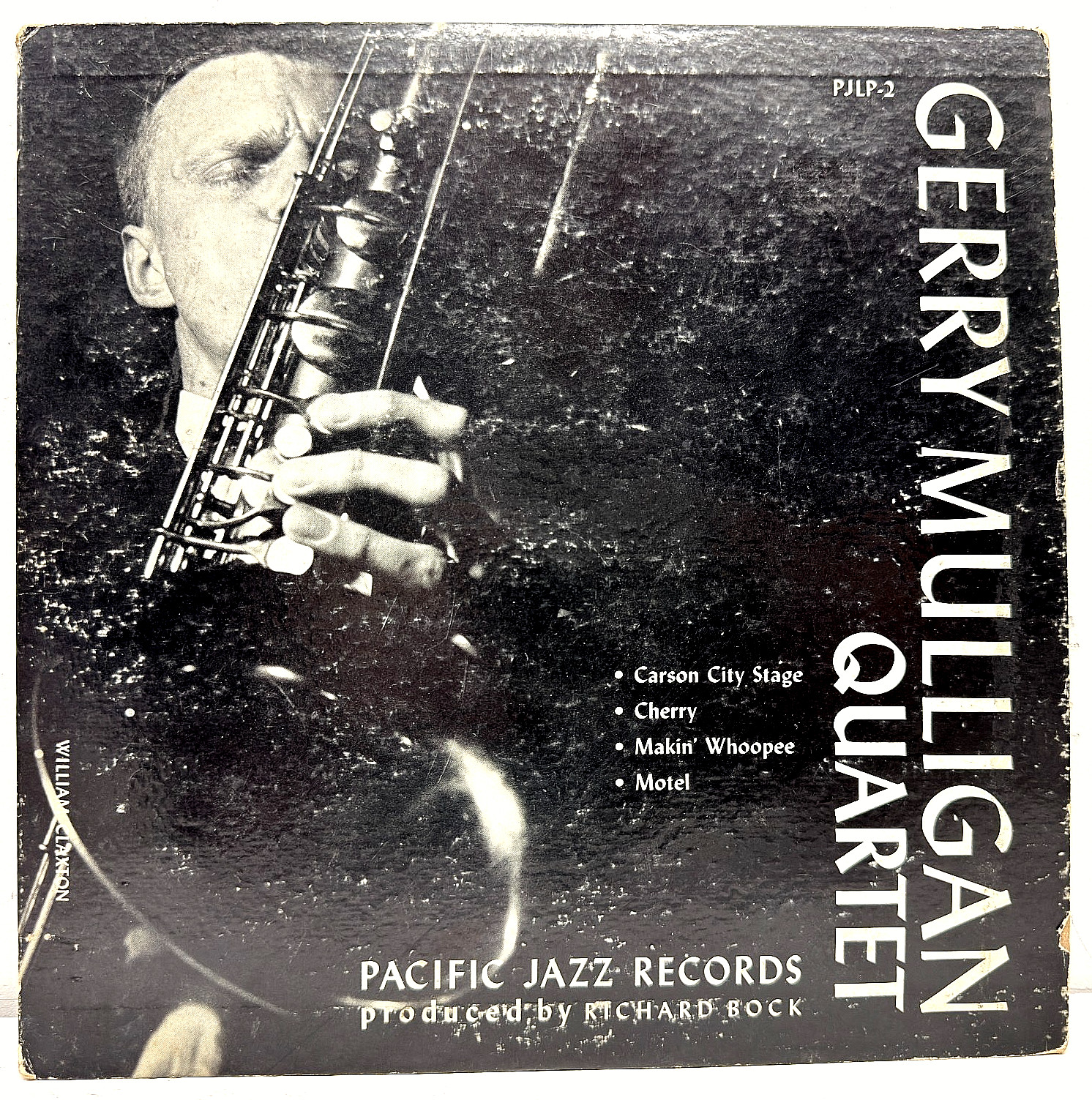 Lee Konitz Plays with Gerry Mulligan Quartet Pacific Jazz PJLP-2 LP VG/VG+ 10"