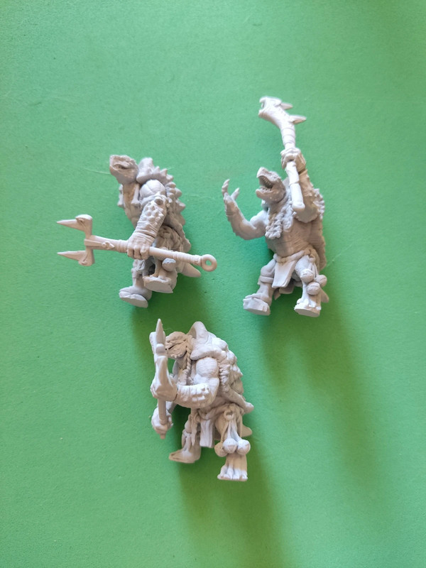 3 Kroxigor tortuga.