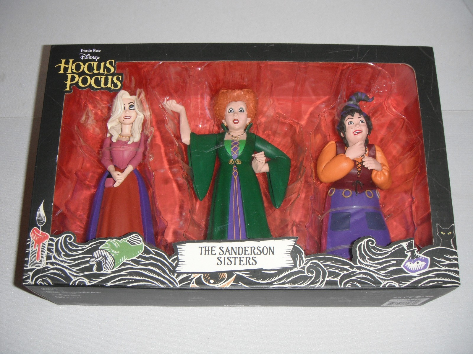 NECA Toony Terrors Hocus Pocus Sanderson Sisters 3 Pack Figure New in Package