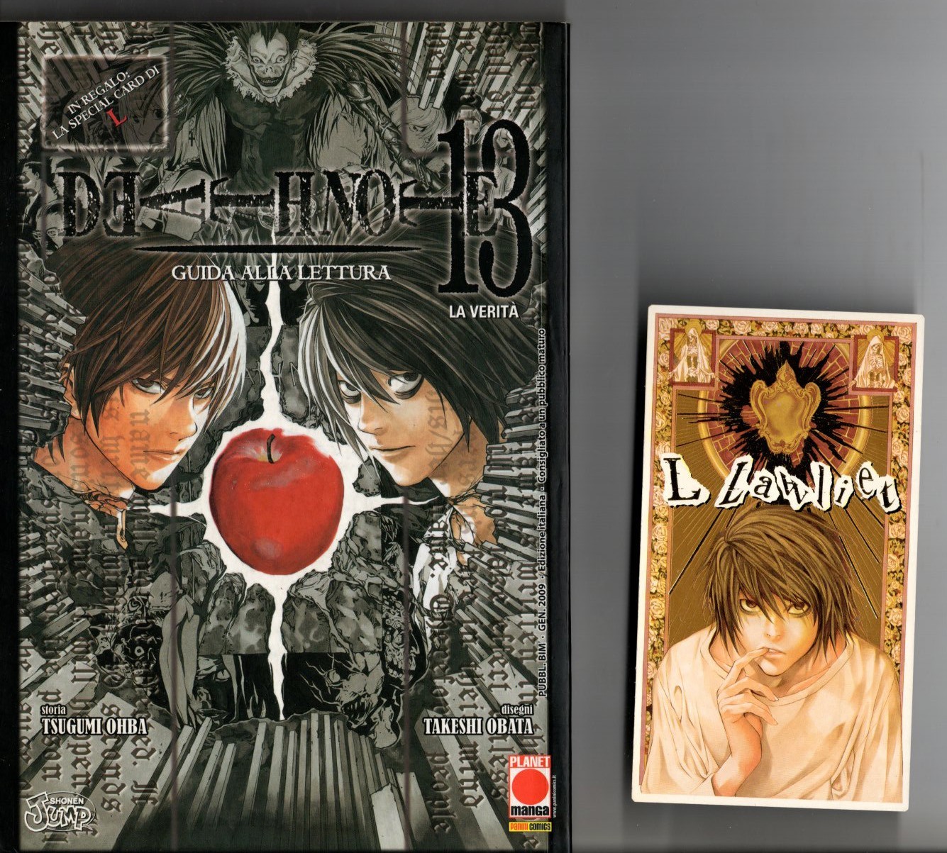 Death note 13 PRIMA EDIZIONE GENN 2009 CON CARD