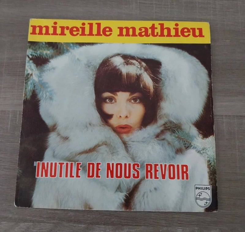 Disque vynil 45T Mireille Mathieu