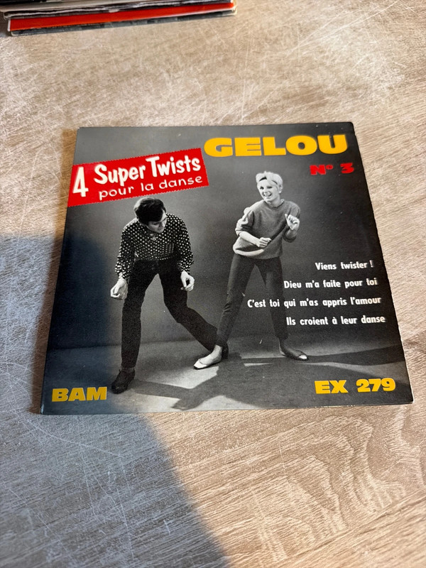 Vinyle 45t - Gelou