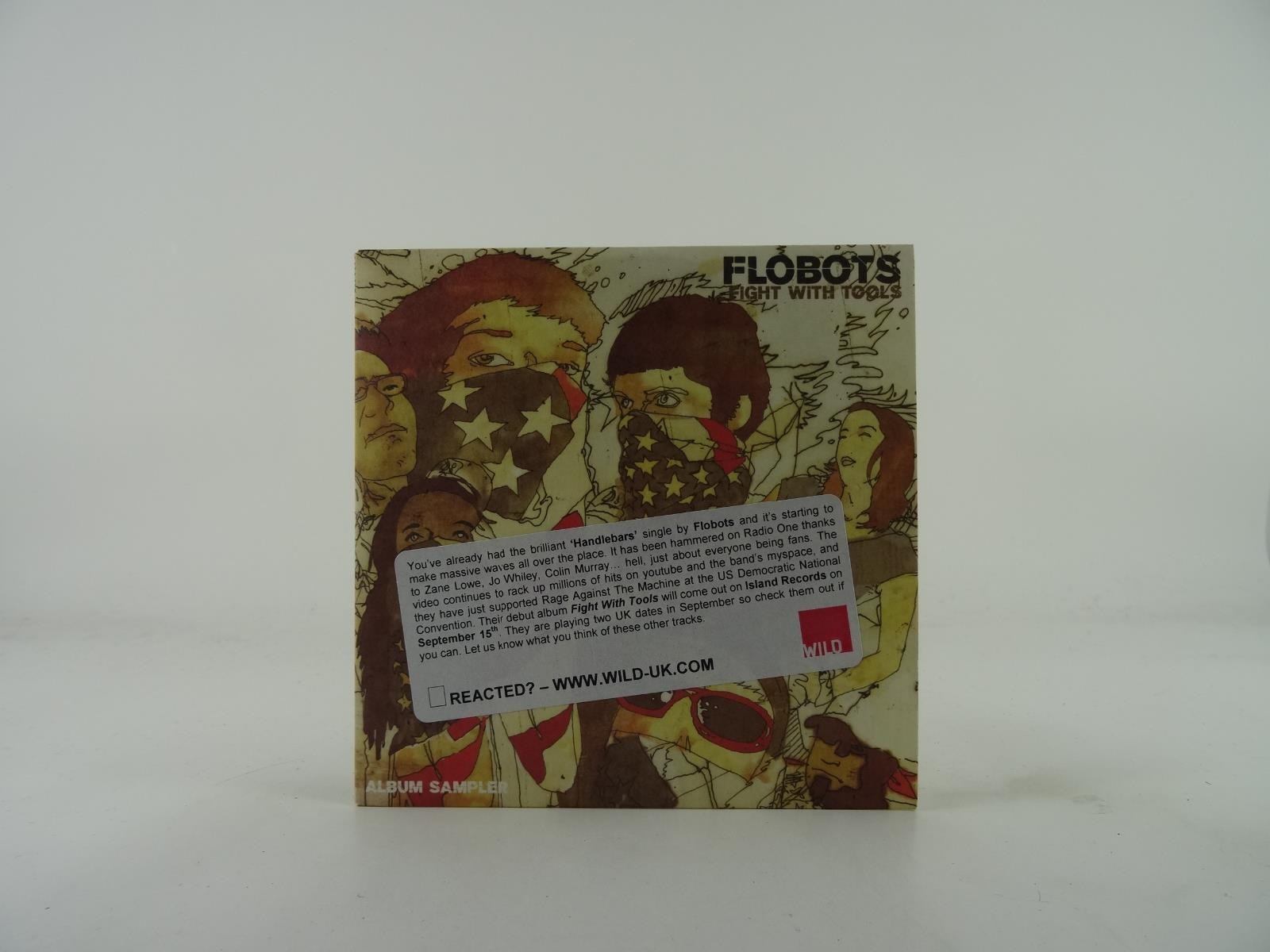 FLOBOTS FIGHT WITH TOOLS (A34) 5 Track Promo CD Single including Card Sleeve UNI