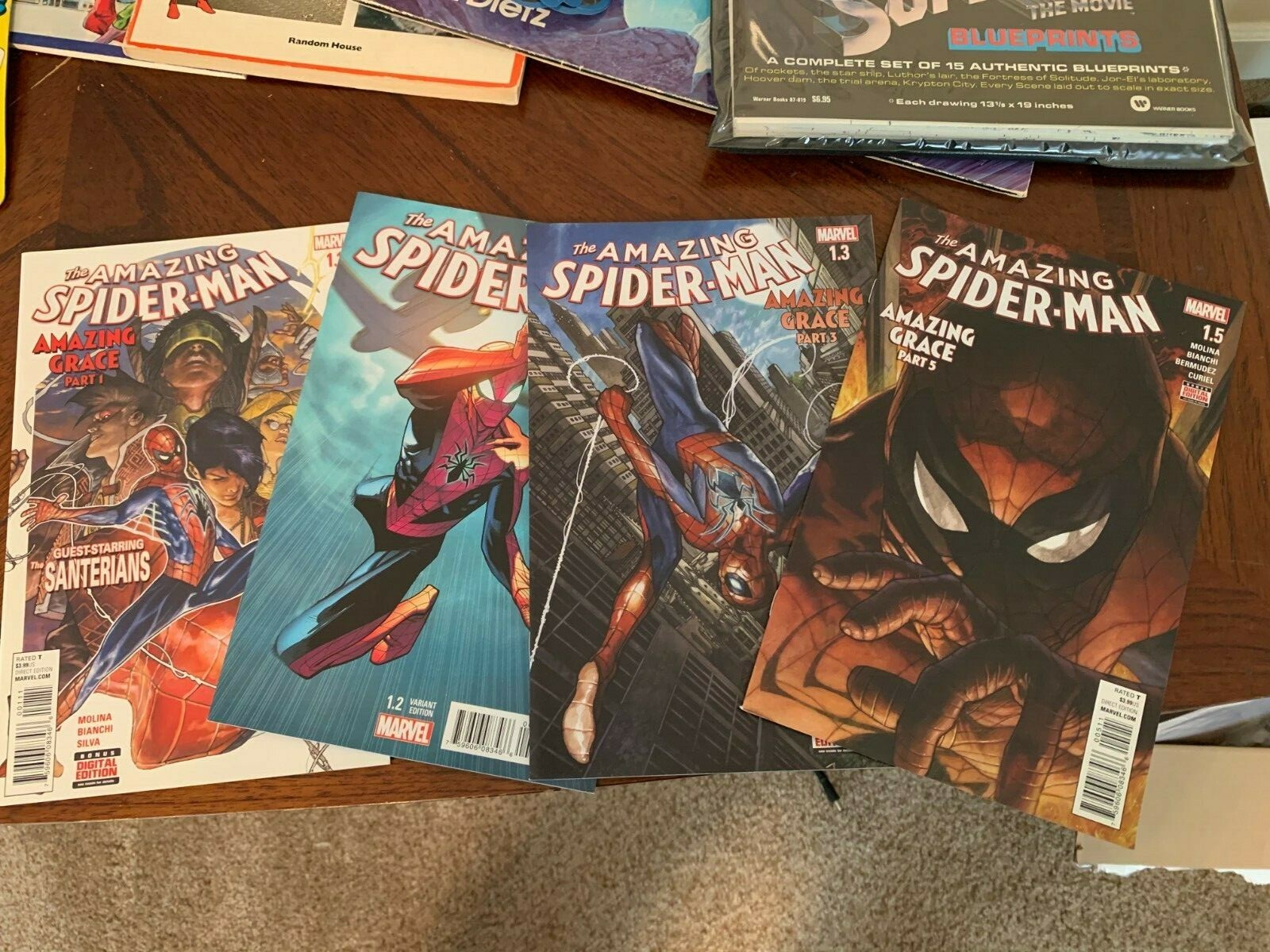 Marvel Comics L'INCREDIBILE UOMO RAGNO GRAZIA INCREDIBILE #1.1 #1.2 #1.3 #1.5