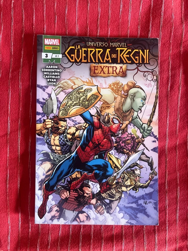 Fumetto 3 di 3 - La Guerra dei Regni - Universo Marvel