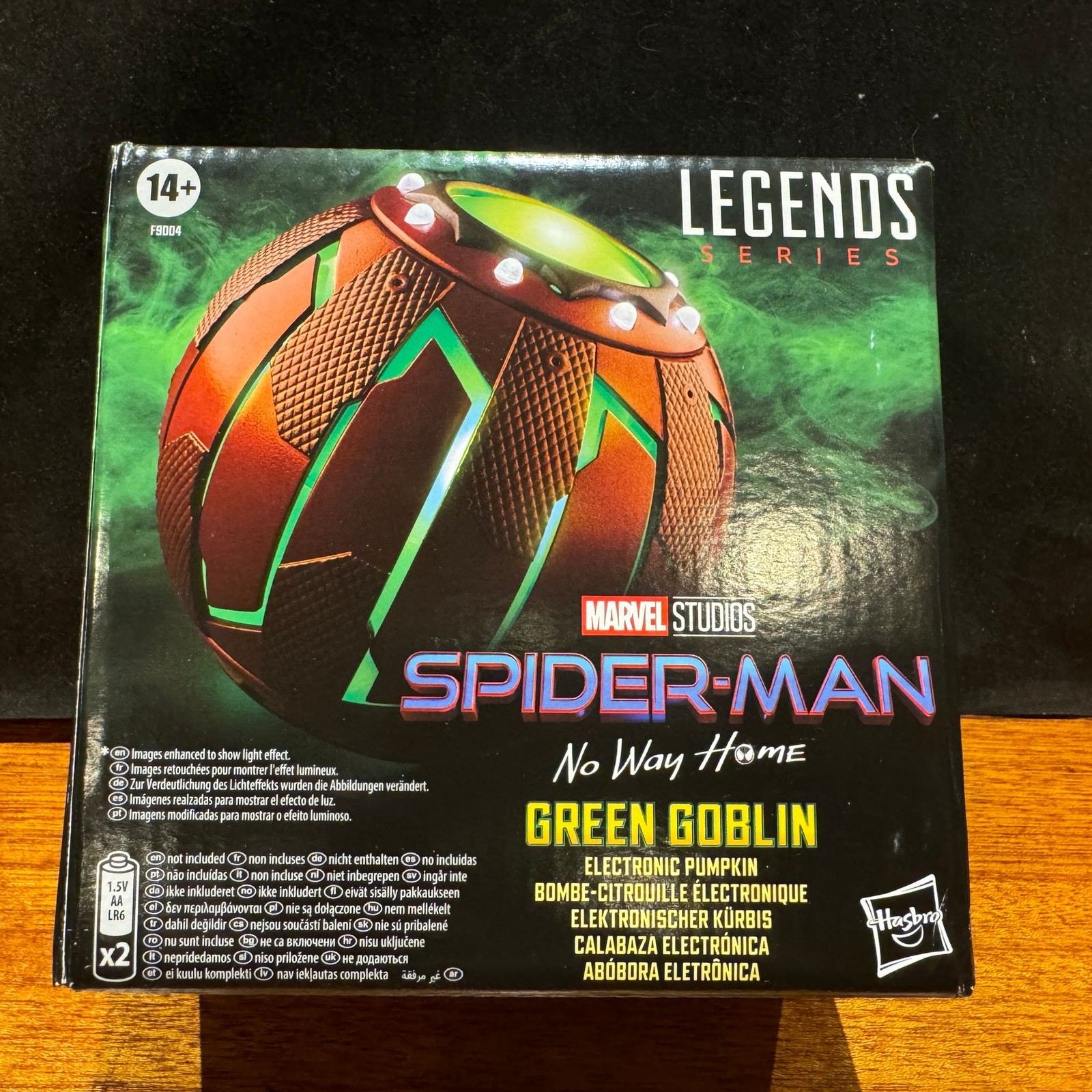 Marvel Legends GREEN GOBLIN Elettronica BOMBA ZUCCA Prop Replica
