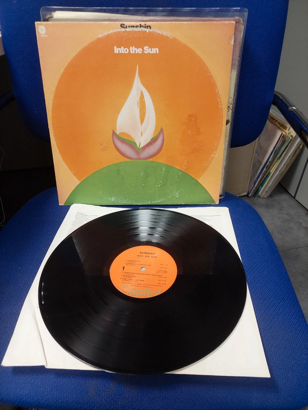 Lp sunship intorno the sun 1st press 1974 rare funk rock soul