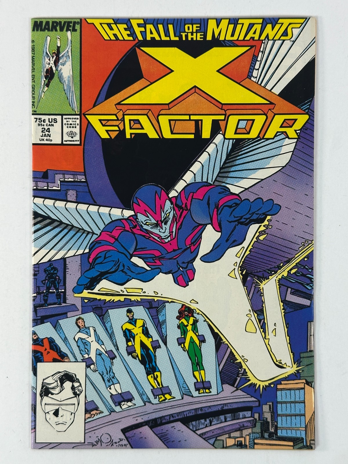 X-Factor #24 La Caduta dei Mutanti Marvel 1987 X-Men Crossover Fumetto