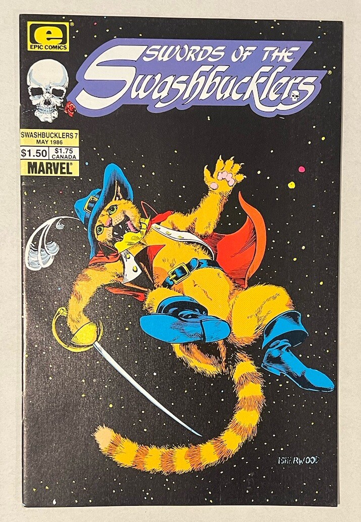 Swords Of The Swashbucklers #7 1986 Epic Comics Comic Book  