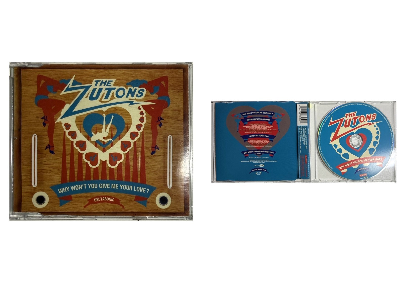 💿 The Zutons Why Wont You Give Me Your Love CD Single Enhanced Video