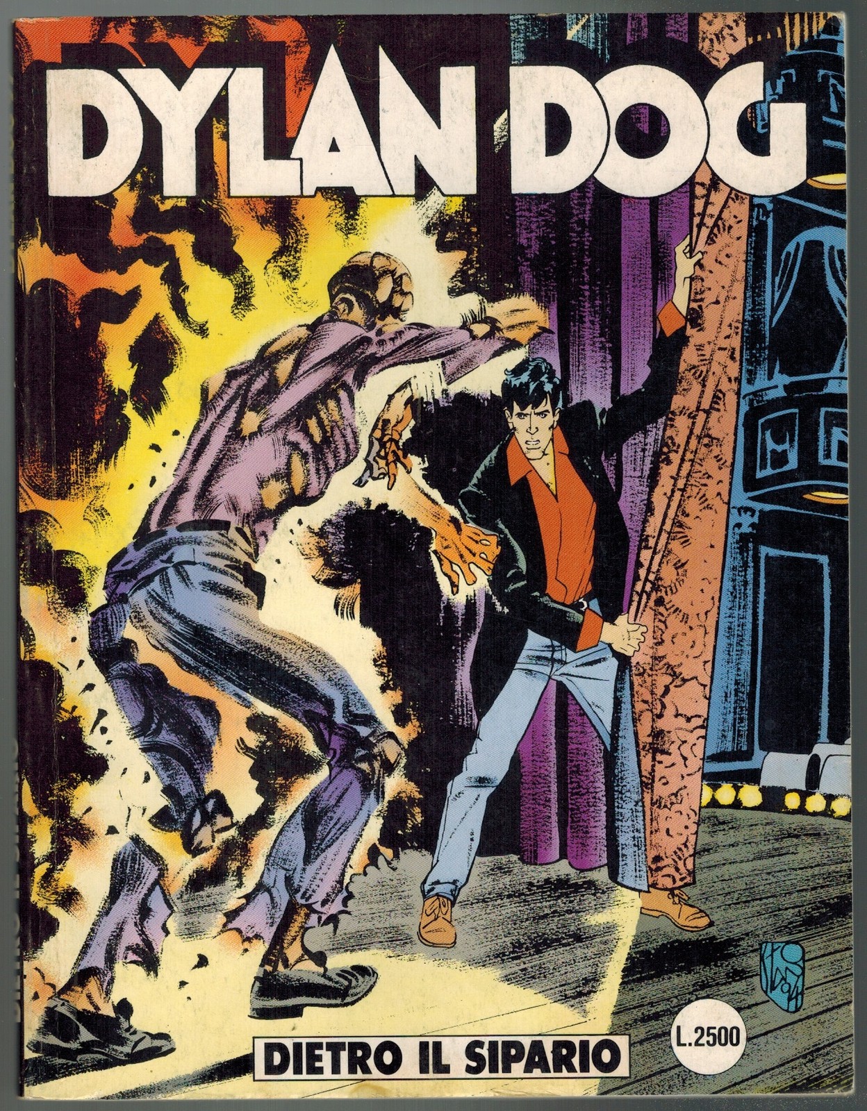 Dylan Dog 97 Dietro il Sipario Bonelli 1994 Carlo Ambrosini