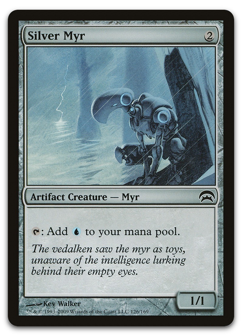 Silver Myr #126 (NM) Planechase HOP Magic MTG