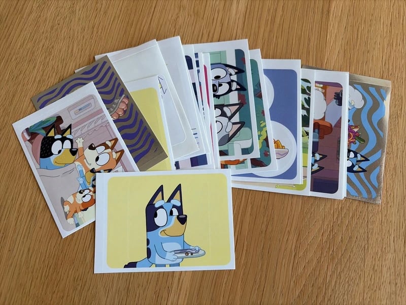 Lot de 19 stickers