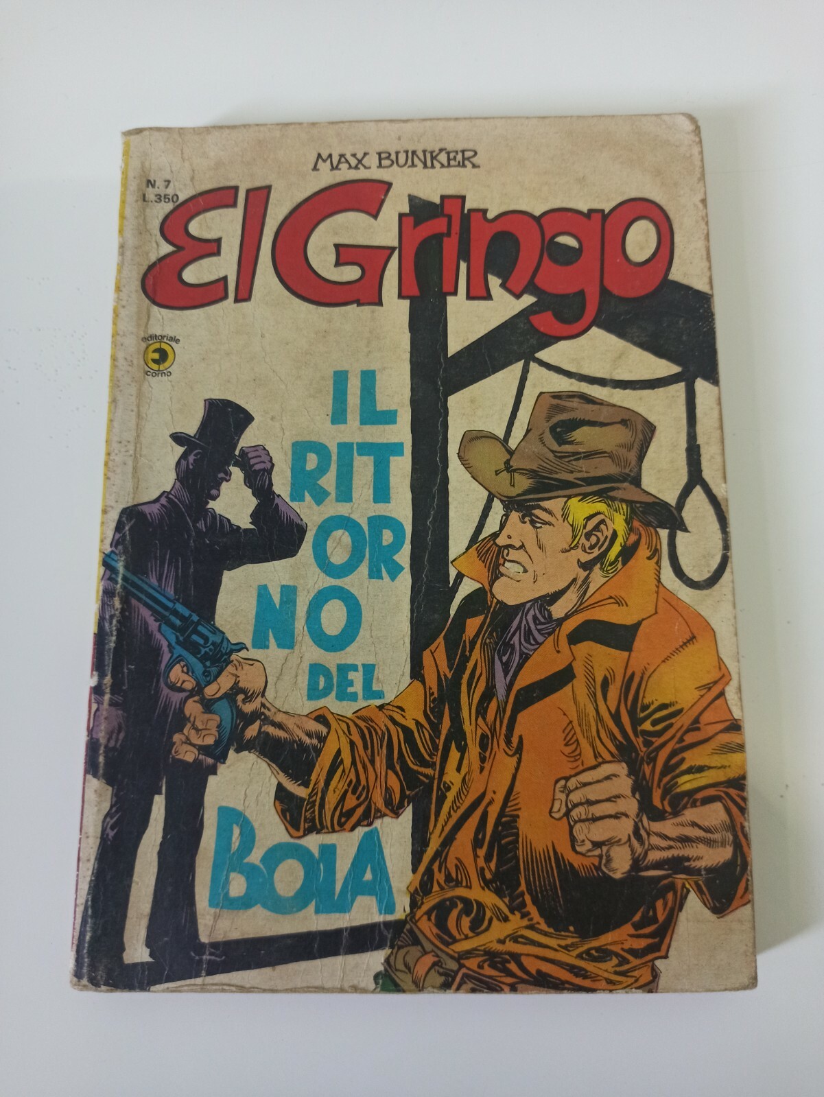 bc  fumetto el gringo il ritorno del boia n 7