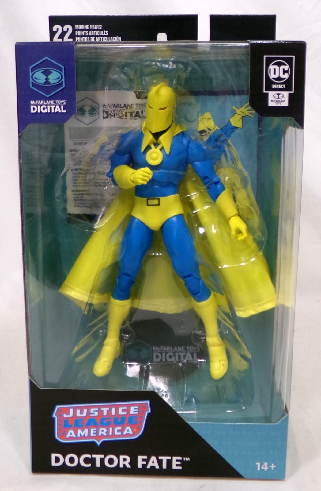 McFarlane Digital DC Direct The Silver Age Doctor Fate 7" Scale Action Figure