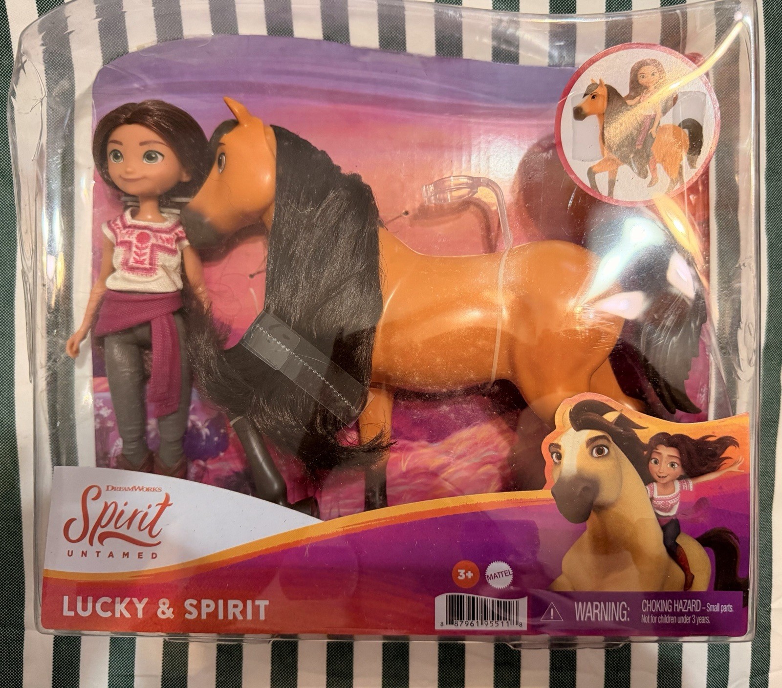 Dreamworks Untamed Set di Bambole Fortunate e Spirito