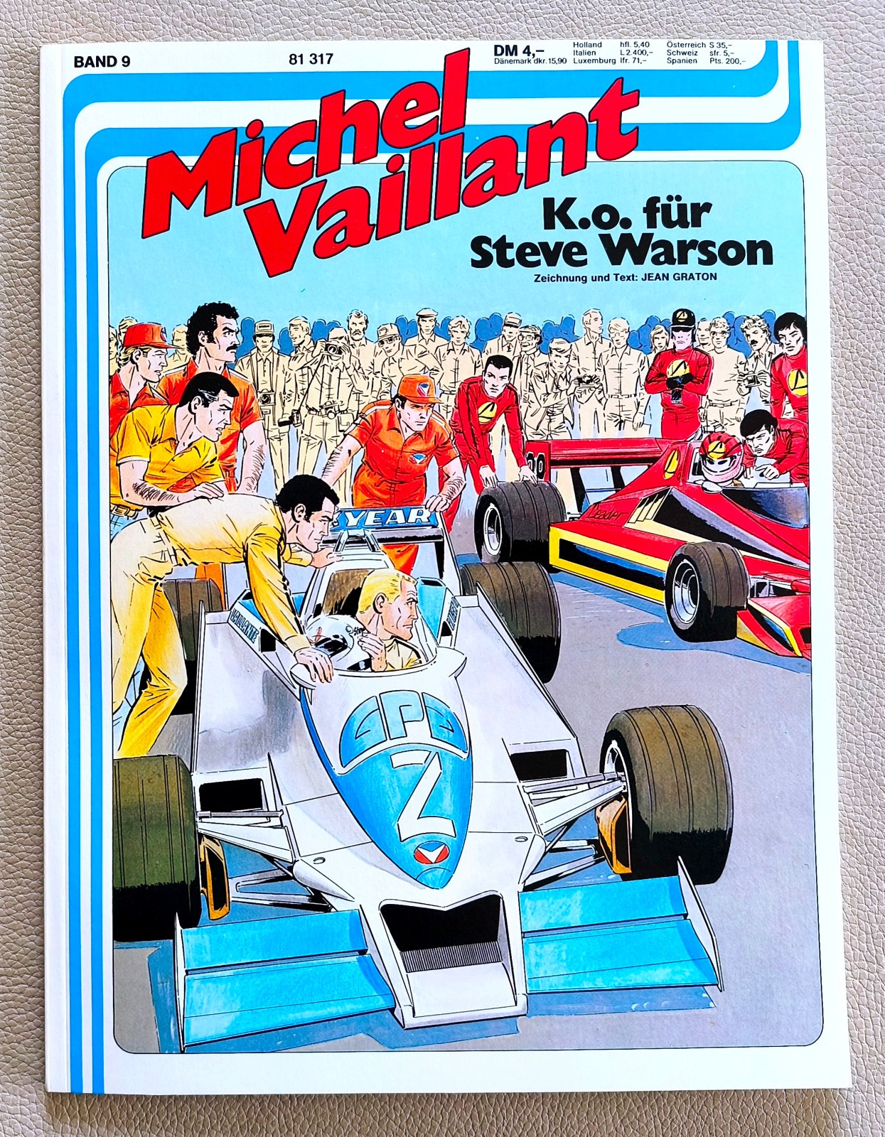 Michel Vaillant Band 9 »K.o. per Steve Warson" [Corallo Editore 1979]