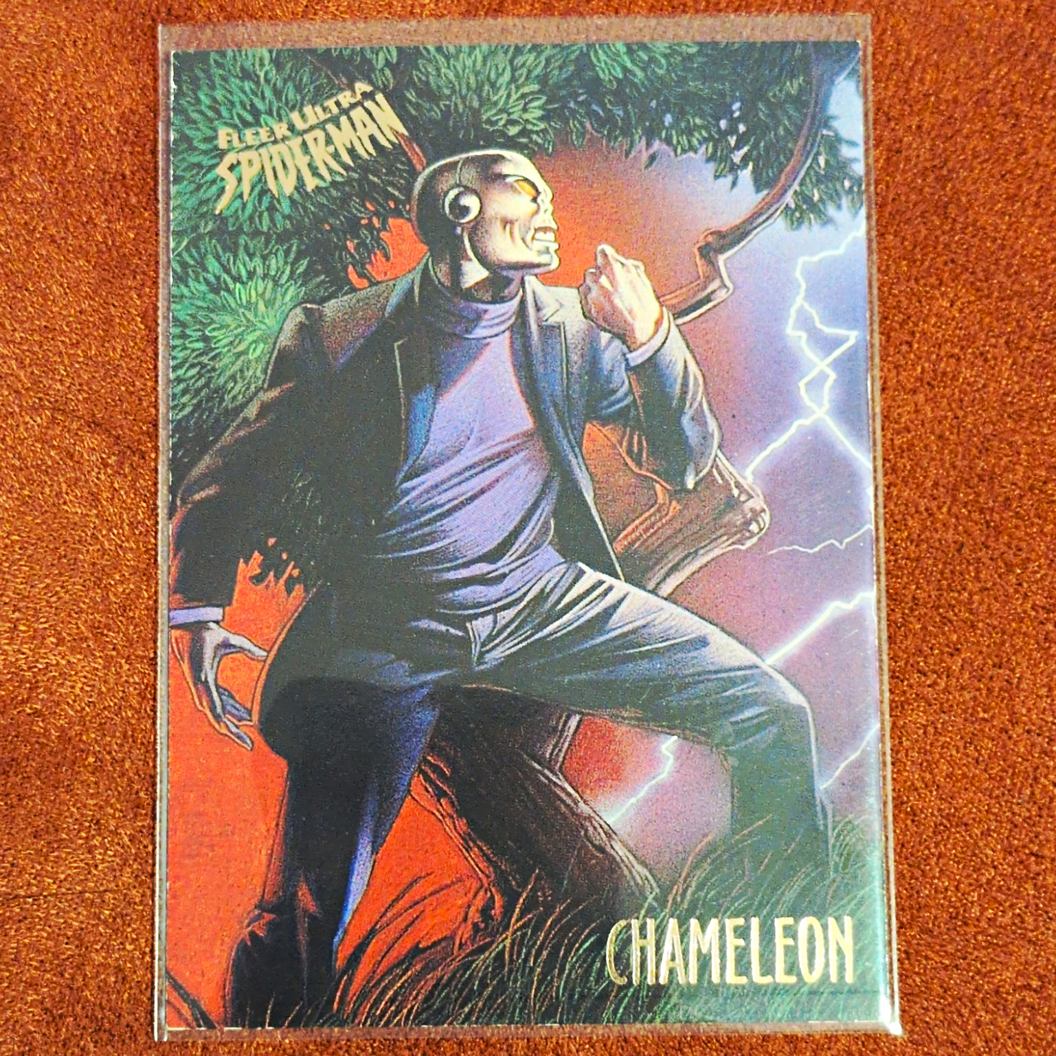 Fleer Ultra Spider-Man 1995 Chameleon #15 Non-Sport Trading Card