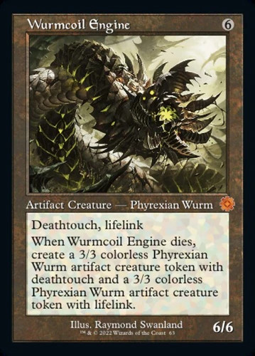 Wurmcoil Engine - Retro Frame BRO LP MTG