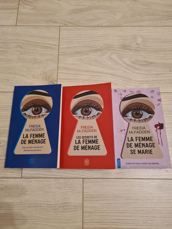 Lot de 3 livres Freida McFadden