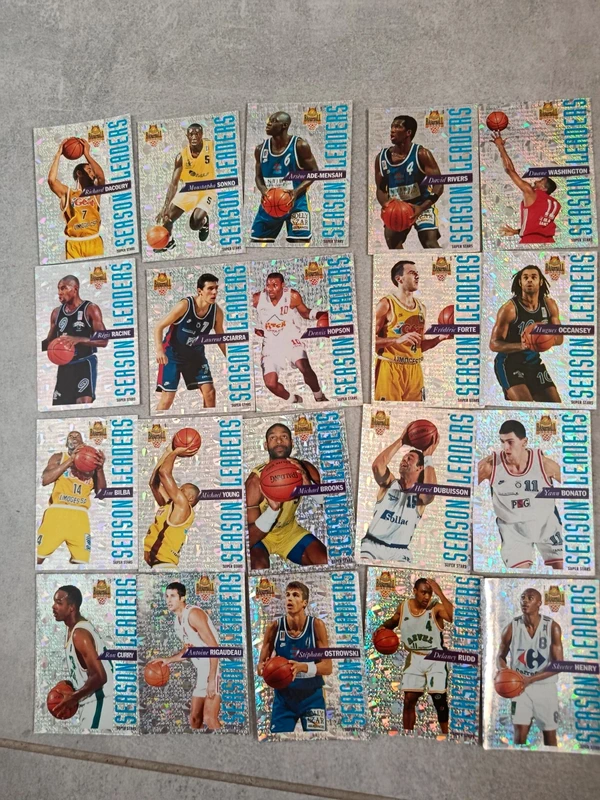Set complet 20/20 cartes lnb
